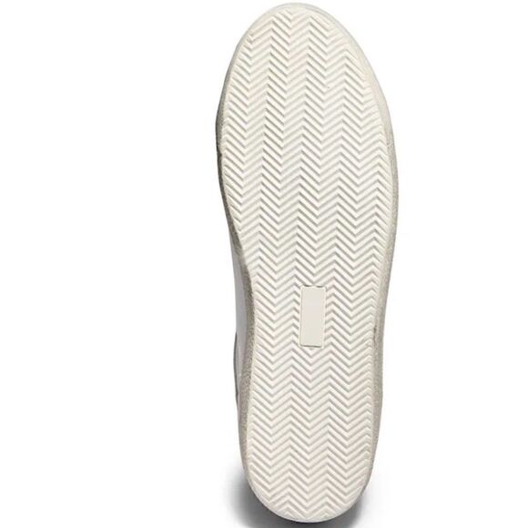 AllSaints White Sheer Low Top Lace-Up Cervo Shoes new without box - Picture 8 of 12